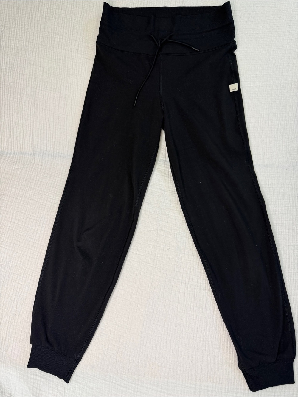 Vuori Black Drawstring Jogger Pants